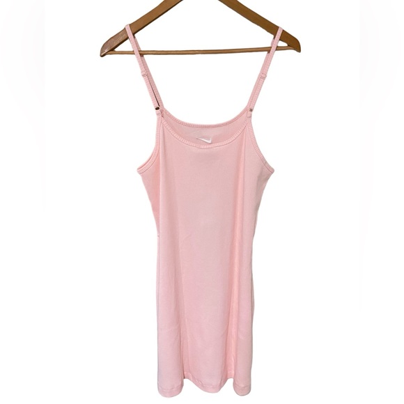 NWT Nike Sportswear Essentials Pink Ribbed Dress Size Large - Picture 7 of 12